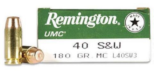 REM UMC 40SW 180GR FMJ 50 - 556 Black Friday Promotion